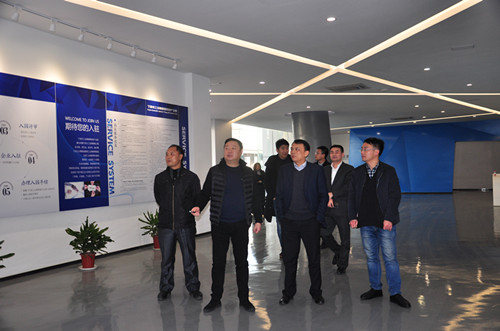 江西省掛職領(lǐng)導(dǎo)調(diào)研物聯(lián)網(wǎng)產(chǎn)業(yè)園