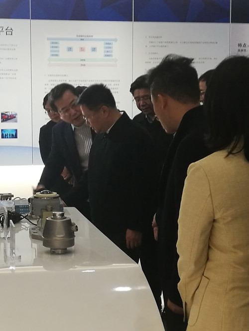 省委副書記、市委書記鄭柵潔蒞臨柯力傳感調(diào)研