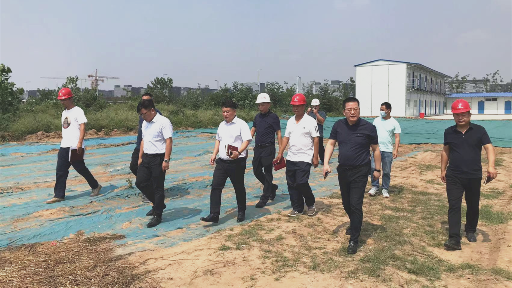 集團(tuán)總裁柯建東蒞臨鄭州柯力視察工作