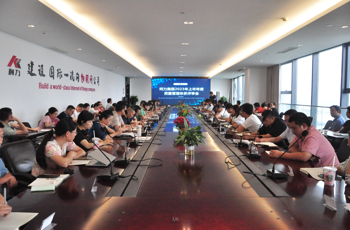 集團(tuán)公司召開(kāi)2023年（下）管理評(píng)審大會(huì)